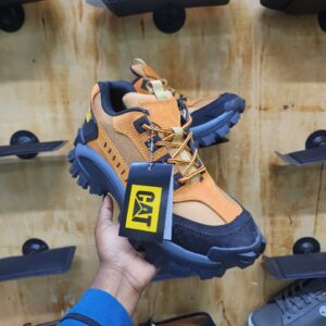 CAT Caterpillar Intruder Sneaker Tan and Black - Best sneakers shop in Nairobi Kicks Plug
