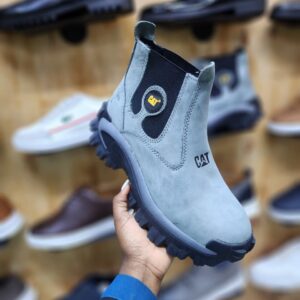 CAT Caterpillar Chelsea Boots Grey Nubuck - Best shoes for men in Kenya Kicks Plug